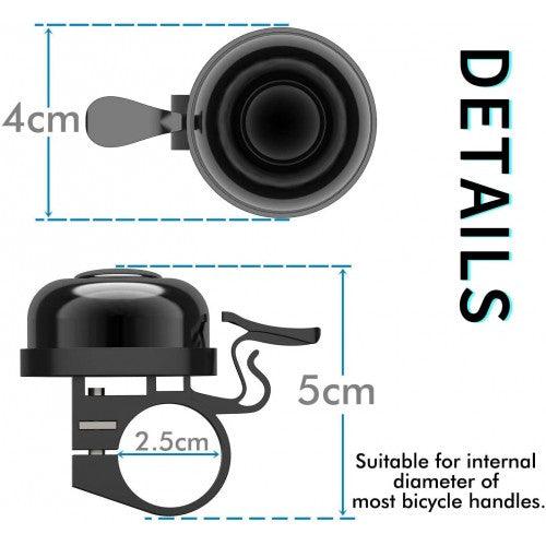2 Pack Classic Bike Bell, Bicycle Bell - Toytexx 2 Pack Classic Bike Bell, Bicycle Bell - Toytexx